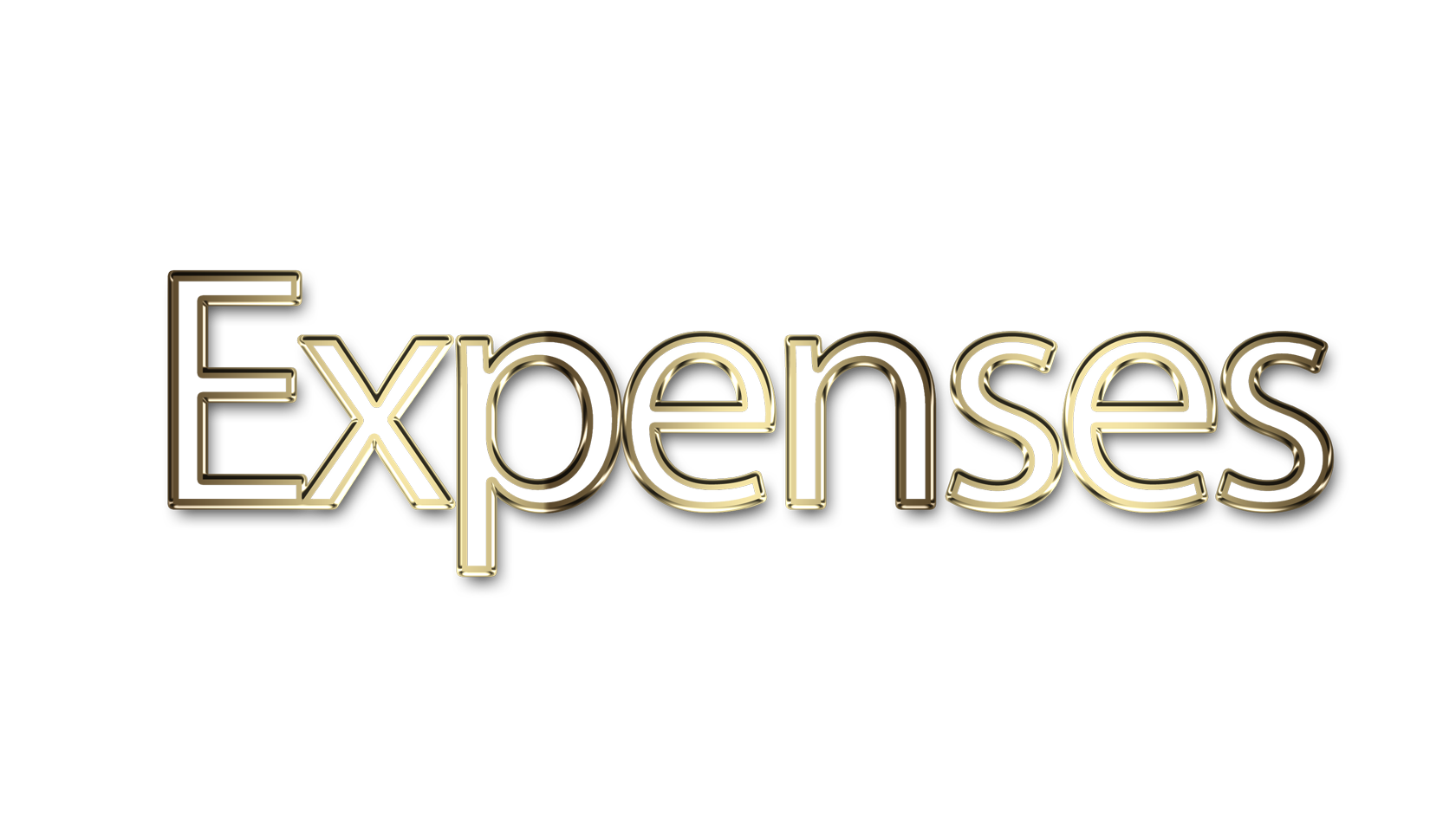 Expenses png, word Expenses png, Expenses word png, Expenses text png, Expenses letters png, Expenses word art typography PNG images, transparent png